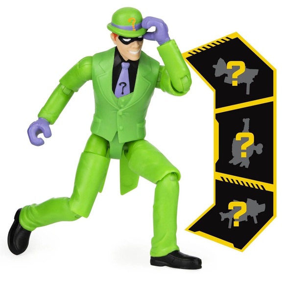 2/$25 DC The Riddler 1st Edition Spin Master Toy Figurine - Picture 3 of 6